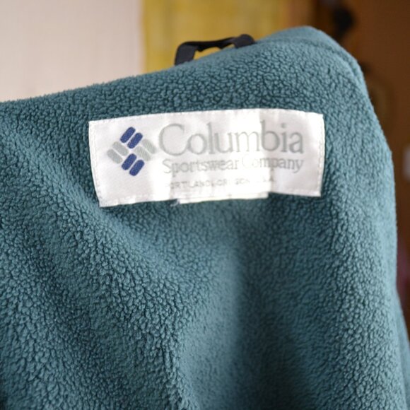 Vintage Columbia Reversible Jacket unisex size large. Waterproof/ fleece. - Picture 4 of 8